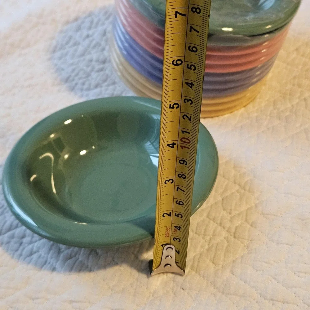 G.E.T. B-86 Diamond Mardi Gras Melamine 6 Inch 8oz Bowls Multi-Color Set of 12‎